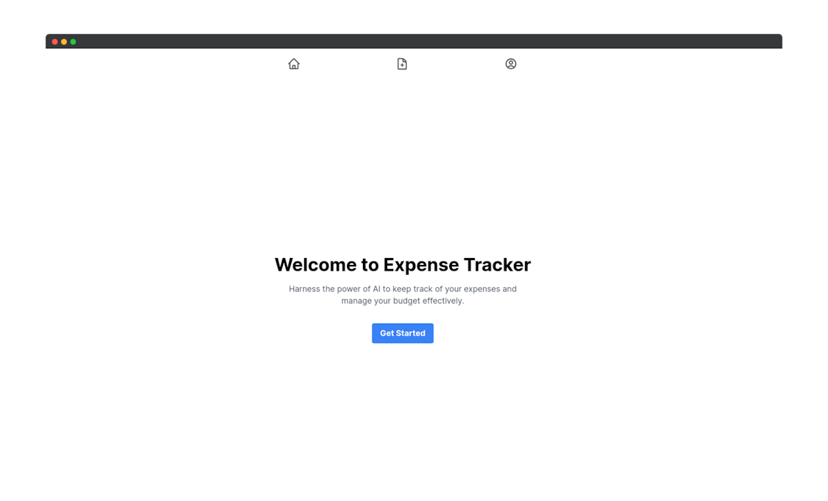 AI Powered Expense Tracker